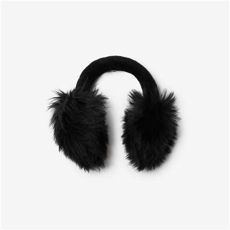 burberry earmuffs|burberry shearling earmuff.